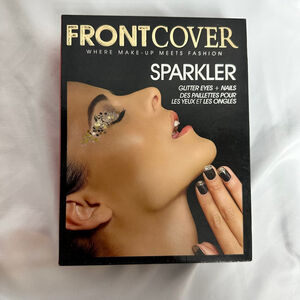 NWT Front Cover Sparkler Glitter Eyes + Nail Kit